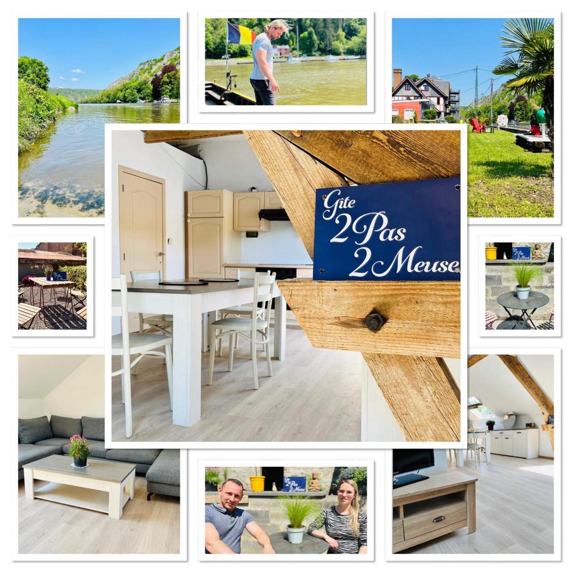 2Pas2Meuse Apartment Waulsort Bagian luar foto